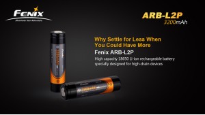Fenix 18650 - 3200mAh - Acumulator - ARB-L2P
